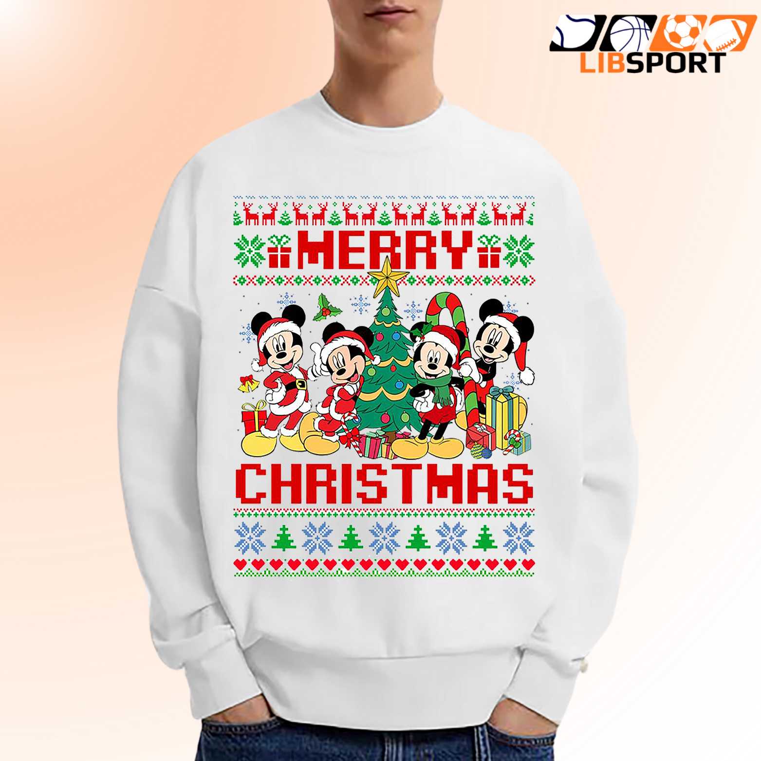 Mickey And Co Ugly Christmas T Shirt, Disneyland Holiday Tee, Streetwear Unisex Shirt